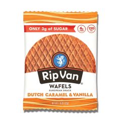 Rip Van Low Sugar Wafel Dutch Caramel & Vanilla (48ct) 