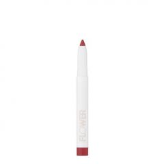 FLOWER BEAUTY By Drew Barrymore Scribble Stick Lip Liner + Eyeliner - Smooth Application + Blendable - 2-in-1 Lip + Eye Liner (Mauvelous)