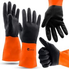 Gastody - Chemical Resistant Gloves Set of 2 Pairs -S-M-L-XL, Gloves with High Protection for Your Hands