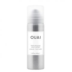 OUAI Texturizing Hair Spray Travel Size - Lightweight Hair Spray & Dry Shampoo - Adds Texture & Volume, Absorbs Oil and Instantly Refreshes Strands - Paraben & Sulfate Free - 1.4 fl oz