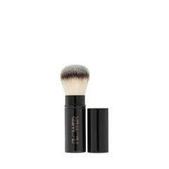 FLOWER Beauty Retractable Makeup Brush - Light Powder + Brozer Application - Easy To Wash - Retractable Feature Keeps Brush Clean - Travel Size + Portable - Long-Lasting