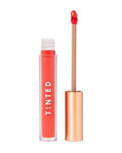 Live Tinted Huelip Liquid Lip Crème - Weightless, Long-Lasting Liquid Lip with Hyaluronic Acid and Jojoba Oil For a Soft, Comfortable, Moisturized Finish - 0.09 fl oz - Orangey Red