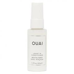 OUAI Leave In Conditioner & Heat Protectant Spray - Prime Hair for Style, Smooth Flyaways, Add Shine and Use as Detangling Spray - No Parabens, Sulfates or Phthalates (1.5 oz)