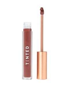 Live Tinted Huelip Liquid Lip Crème - Weightless, Long-Lasting Liquid Lip with Hyaluronic Acid and Jojoba Oil For a Soft, Comfortable, Moisturized Finish - 0.09 fl oz - Bright Orange Red