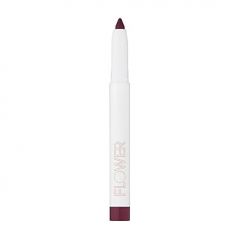 FLOWER BEAUTY By Drew Barrymore Scribble Stick Lip Liner + Eyeliner - Smooth Application + Blendable - 2-in-1 Lip + Eye Liner (Plumsicle)