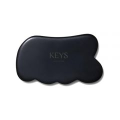 Keys Soulcare Obsidian Stone Gua Sha Body Massage Tool, Handcrafted Gua Sha Tool, Stimulates Energy Flow & Promotes Relaxation, Vegan, Cruelty-Free