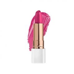 FLOWER BEAUTY By Drew Barrymore Petal Pout Lipstick - Nourishing + Highly Pigmented Lip Color - Infused with Antioxidants (Pink Orchid)