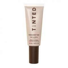 Live Tinted Hueguard Skin Tint SPF 50 - Tinted Mineral Sunscreen with Light-Medium Buildable Coverage With a Hydrating and Radiant Finish - Water and Sweat Resistant, 1.35 fl oz - Shade 04