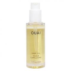 OUAI Hair Oil - Hair Heat Protectant Oil for Frizz Control - Adds Hair Shine and Smooths Split Ends - Color Safe Formula - Paraben, Phthalate and Sulfate Free (1.5 oz)