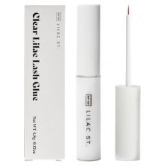 Lilac St - PRO Lash Glue (Black) - Lash Cluster Glue - Quick Dry Formula - Mini Mascara Wand Applicator - Strong & Flexible Hold - Waterproof - Sensitive Eyes Safe - Cruelty Free, Vegan, Women Founded