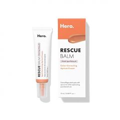 Hero Cosmetics Rescue Balm & Red Correct Post-Blemish Recovery Cream - Nourishing, Calming, Dermatologist Tested, Vegan (0.5 fl oz)