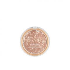 FLOWER BEAUTY By Drew Barrymore Heatwave Luminous Bronzer - Bronzer Powder Makeup - Warm Luminous Finish + Sunkissed Skin - Shimmering Powder - Ambient Glow - Cruelty-Free + Vegan (Sunrise)