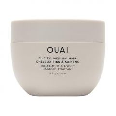 OUAI Fine to Medium Hair Treatment Masque - Hair Mask for Hair Repair, Hydration and Shine - With Shea Butter, Keratin and Panthenol - Paraben, Phthalate and Sulfate Free Hair Care (8 Fl Oz)