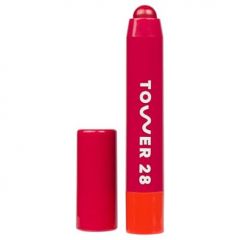 Tower 28 ShineOn Lip Jelly, MAGIC, Non-Sticky Lip Gloss, Clear with Gold Shimmer Vegan Lip Gloss, Moisturizing Apricot and Raspberry Seed Oil, Cruelty Free