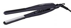 KISS Nano Titanium Professional Flat Iron Hair Straightener & Styling Tool, 0.5" Non-Stick Chemical Resistant Titanium Plates, Variable Temperature Control, Ergonomic Design, Up to 450°F, 0.86 Pounds