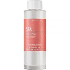 REN Clean Skincare - Perfect Canvas Smooth, Prep & Plump Essence - Plumping Bio-Fermented Face Essence with Hyaluronic Acid, Cruelty-Free & Vegan, 3.3 fl oz