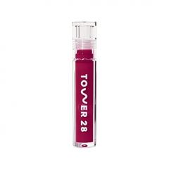 Tower 28 ShineOn Lip Jelly, XOXO, Non-Sticky Lip Gloss, Sheer Pink Vegan Lip Gloss, Moisturizing Apricot and Raspberry Seed Oil, Cruelty Free