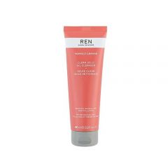 REN Clean Skincare - Perfect Canvas Clean Jelly Oil Cleanser - Non-Stripping Face Cleanser to Remove Makeup, Pollution & SPF, 3.3 fl oz