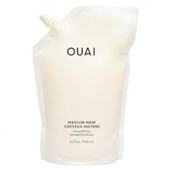 OUAI Medium Shampoo Refill - Hydrating Shampoo with Coconut Oil, Babassu, Kumquat Extract and Keratin - Strengthens, Nourishes and Adds Shine - Paraben, Phthalate and Sulfate Free Hair Care - 32 oz