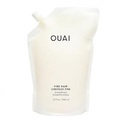 OUAI Fine Shampoo Refill - Volumizing Shampoo with Strengthening Keratin, Biotin & Chia Seed Oil for Fine Hair - Delivers Weightless Body - Paraben, Phthalate & Sulfate Free Hair Care - 32 fl oz