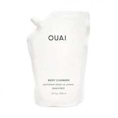 OUAI Body Cleanser Refill, Dean Street - Foaming Body Wash with Jojoba Oil and Rosehip Oil to Hydrate, Nurture, Balance and Soften Skin - Paraben, Phthalate and Sulfate Free Skin Care Products - 32 Oz