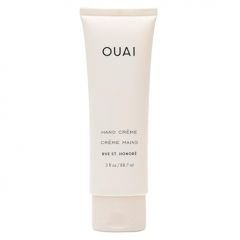 OUAI Hand Cream - Thick, Creamy Balm with Coconut Oil, Murumuru Butter and Shea Butter - Hydrating Moisturizer for Soft Hands - Use Daily to Deeply Nourish Skin (3 Oz)