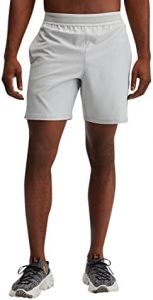 Fabletics Men's The Fundamental Short (Lined), Workout, Running, Training, Gym, Yoga, Ultra Lightweight, Athletic