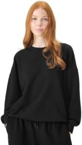 florence by mills Women's Cozy Crush Oversized Pullover Sweatshirt