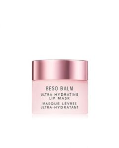 JLO BEAUTY Beso Balm Lip Mask | Ultra-Hydrating Glossy Finish, Visibly Plumps & Softens, Day & Overnight Lip Care Treatment, Vanilla Scented | 8mL