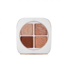 FLOWER Beauty Petal Play Eyeshadow Palette- Travel-Size + Everyday Use - Four Neutral Shades + Perfect For On-The-Go - Matte + Shimmer - Cruelty-Free + Vegan (Gilded Lily)