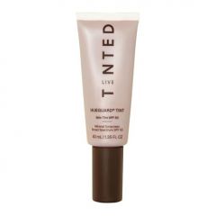 Live Tinted Hueguard Skin Tint SPF 50 - Tinted Mineral Sunscreen with Light-Medium Buildable Coverage With a Hydrating and Radiant Finish - Water and Sweat Resistant, 1.35 fl oz - Shade 03