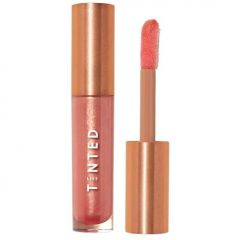 Live Tinted Huegloss High-Shine Lip Gloss - Hydrating, Non-Sticky, Moisturizing Lip Gloss with Hyaluronic Acid, Coconut Oil, and Shea Butter For a Soft Barrier & Seals in Moisture - Soft Rose