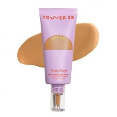 Tower 28 Beauty SunnyDays SPF 30 Tinted Mineral Sunscreen - For Sensitive Skin - 2-in-1 Facial Broad Spectrum UVA/UVB Protection + Foundation – Shade 20 MULHOLLAND, 1 Fl Oz