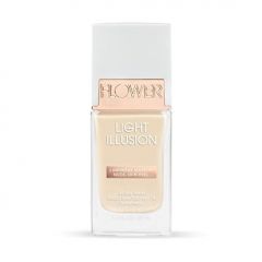 FLOWER BEAUTY By Drew Barrymore Light Illusion SPF Foundation - Blendable + Buildable - Natural Finish - Lightweight Formula (Shell)