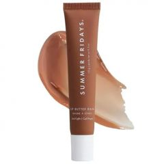 Summer Fridays Lip Butter Balm - Conditioning Lip Mask and Lip Balm for Instant Moisture, Shine and Hydration - Sheer-Tinted, Soothing Lip Care - Iced Coffee (0.5 oz)