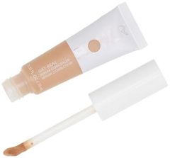 FLOWER BEAUTY By Drew Barrymore Get Real Serum Concealer - Brightens Skin + Blurs Blemishes - Hydrating Serum- Medium Honey