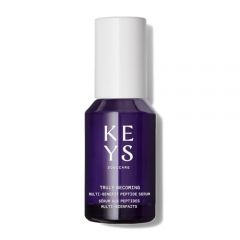 Keys Soulcare Truly Becoming Multi-Benefit Peptide Serum, Helps Firm, Plump & Visibly Improve Fine Lines & Wrinkles, Vegan, Cruelty-Free, 1 Fl Oz