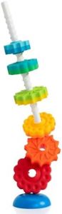 Fat Brain Toys Squigz Deluxe Set - 50-Piece Suction Construction Toy for Ages 3+