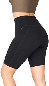 Fabletics Women's Define PowerHold? High-Waisted 9'' Short, Workout, Running, Spandex, Maximum Compression, Flattering