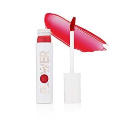 FLOWER BEAUTY By Drew Barrymore Bitten Lip Stain - Long-Lasting Color - Hydrating + Water-Based Formula - Gel-Like Texture - (Saucy)