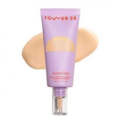 Tower 28 Beauty SunnyDays SPF 30 Tinted Mineral Sunscreen - For Sensitive Skin - 2-in-1 Facial Broad Spectrum UVA/UVB Protection + Foundation - Shade 05 FAIRFAX, 1 Fl Oz