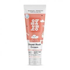 Hello Bello Diaper Rash Cream, Vegan Cruelty-Free Non-Nano Zinc Oxide, 4 fl. Oz