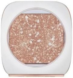 FLOWER Beauty By Drew Barrymore Prismatic Highlighter Makeup - Cream to Powder Hybrid Highlighter - Ultra-Silky Powder Pignments - Natural Glow + Gold Flakes - Vegan + Gluten-Free (Solstice)