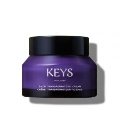 Keys Soulcare Skin Transformation Cream, Daily Moisturizer Hydrates, Calms & Plumps Skin with Ceramides & Bakuchiol, Cruelty-Free 1.76 Oz