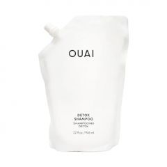 OUAI Detox Shampoo Refill - Clarifying Shampoo for Build Up, Dirt, Oil, Product and Hard Water - Apple Cider Vinegar & Keratin for Clean, Refreshed Hair - Sulfate-Free Hair Care (32 oz)