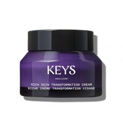 Keys Soulcare Rich Skin Transformation Cream, Daily Face Moisturizer Hydrates, Calms & Plumps with Hyaluronic Acid & Bakuchiol, Cruelty-Free, 1.76 Oz