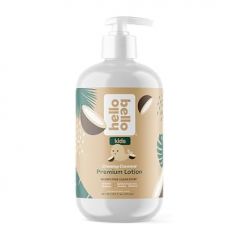 Hello Bello Kids Premium Lotion - Gentle Hypoallergenic Vegan Formula to Nourish and Moisturize - Creamy Coconut Scented - 16 Fl Oz