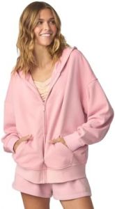 florence by mills Women's Cozy Crush Slouchy Sleeve Oversized Zip Hoodie