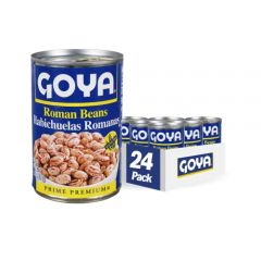 Goya Foods Roman Beans, 15.5 Ounce (Pack of 24)