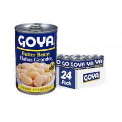 Goya Foods Butter Beans, 15.5 Ounce (Pack of 24)